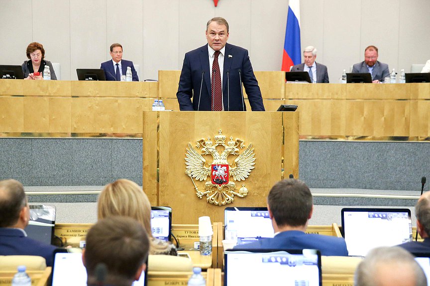 Заместитель Председателя Государственной Думы Петр Толстой
