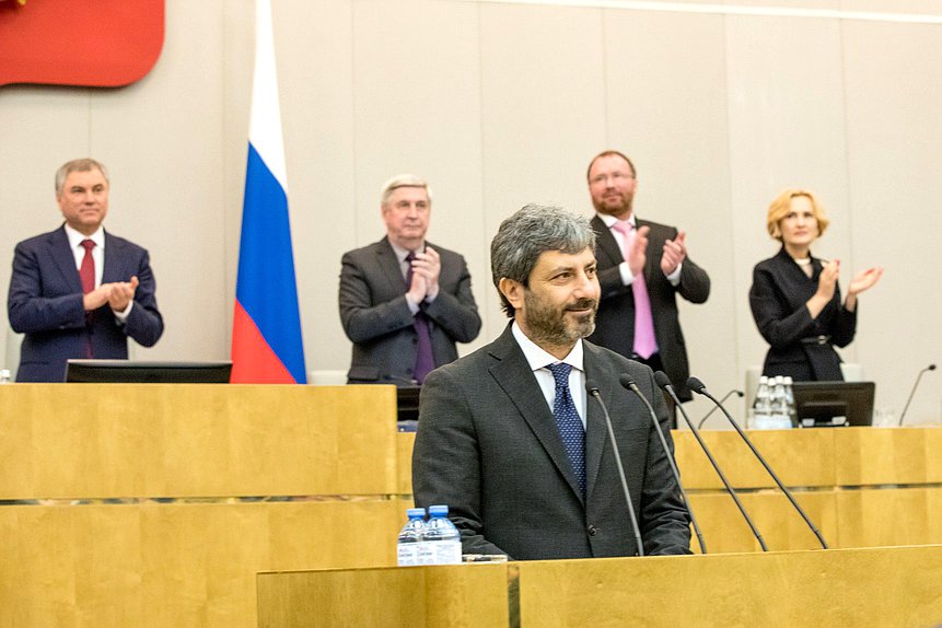President of the Chamber of Deputies of the Parliament of Italy Roberto Fico