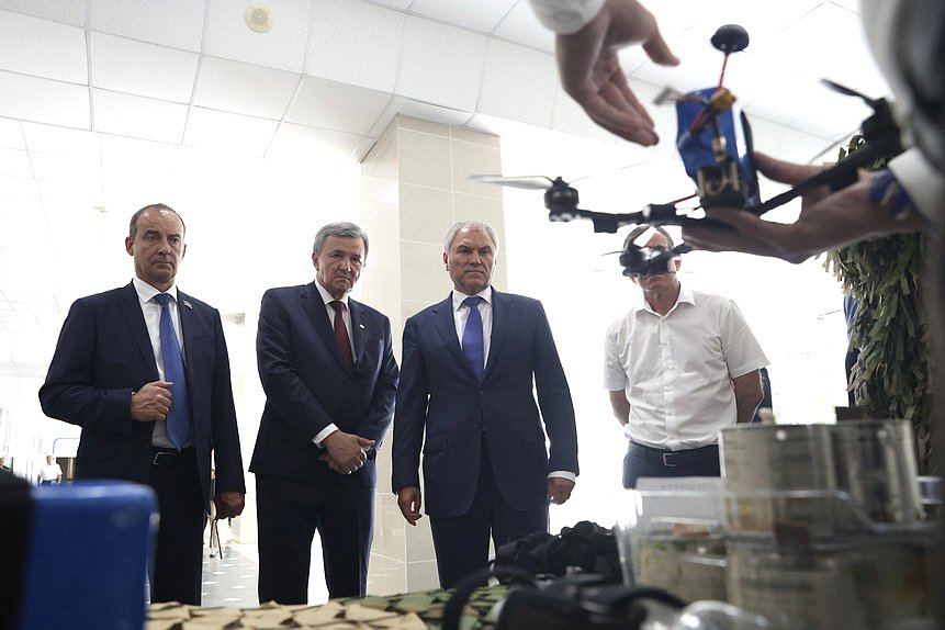 Председатель ГД Вячеслав Володин посетил Кубанский государственный университет