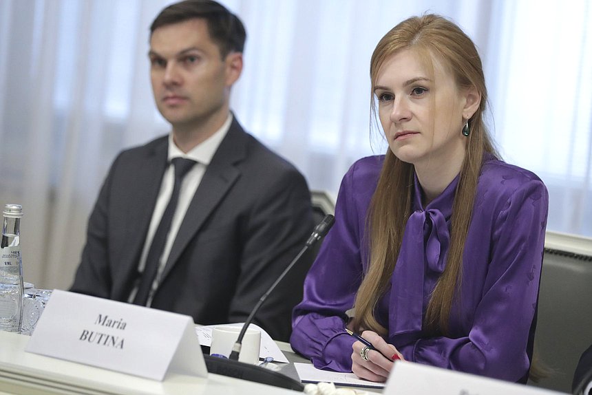 Member of the Committee on International Affairs Maria Butina