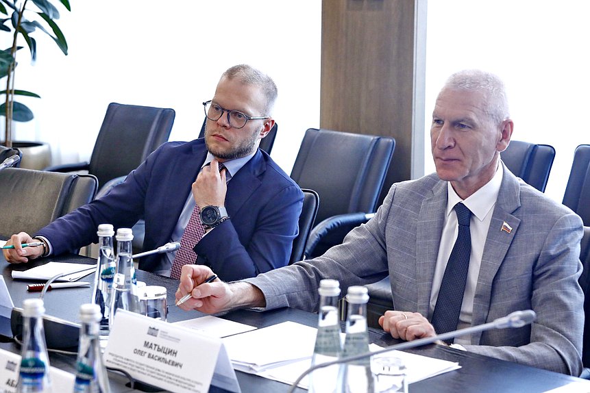 Председатель Комитета по физической культуре и спорту Олег Матыцин