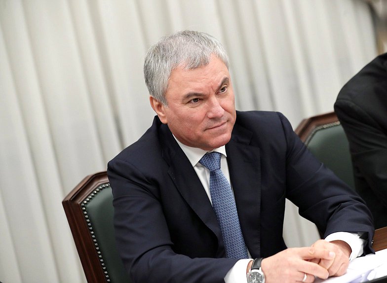 Председатель Государственной Думы Вячеслав Володин