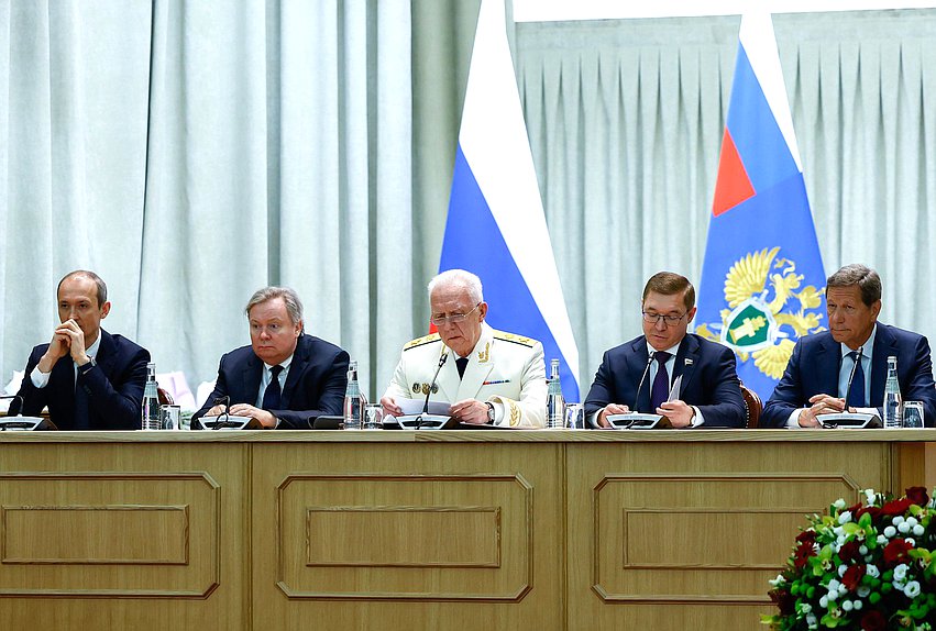 Торжественное заседание, посвященное 304-й годовщине российской прокуратуры