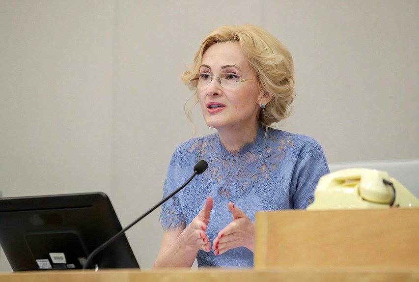 Заместитель Председателя Государственной Думы Ирина Яровая