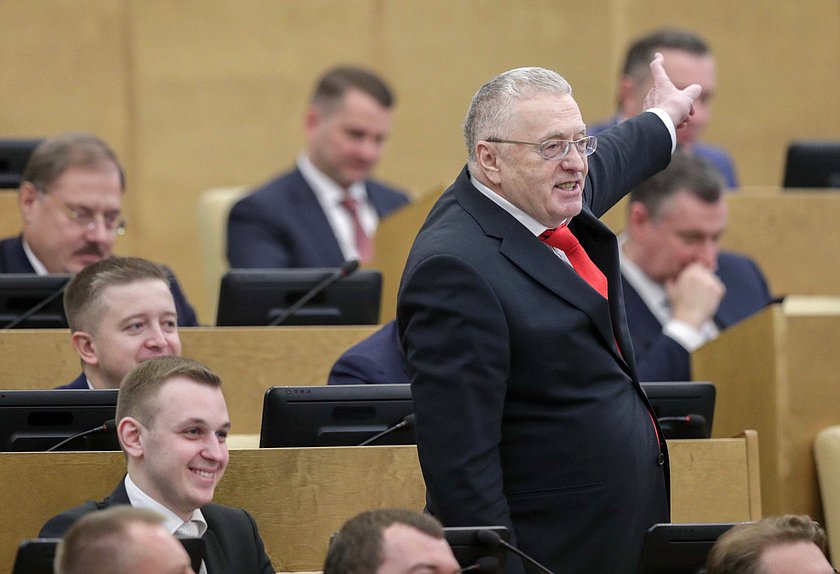 Руководитель фракции ЛДПР Владимир Жириновский