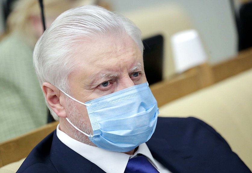 Руководитель фракции «Справедливая Россия» Сергей Миронов