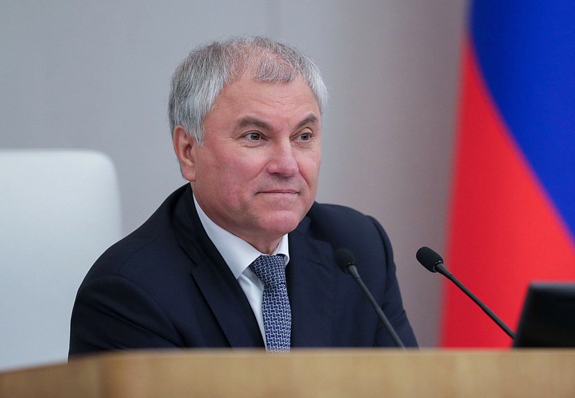 Председатель Государственной Думы Вячеслав Володин