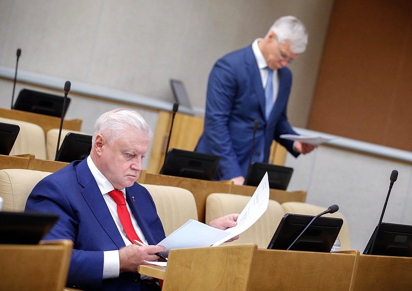 Руководитель фракции «Справедливая Россия — За правду» Сергей Миронов