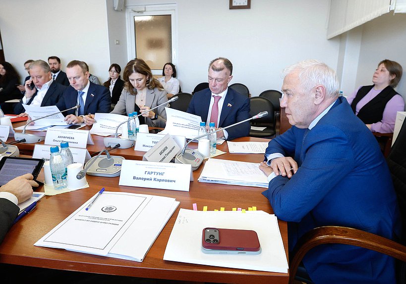 Заседание рабочей группы по подготовке к рассмотрению Государственной Думой годового отчета Банка России за 2025 год