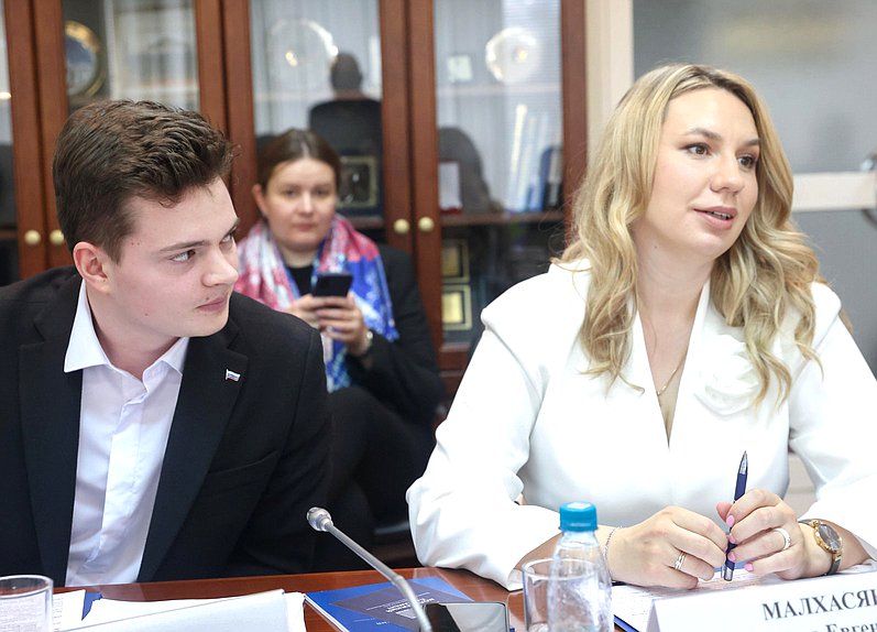 Заседание Молодежного парламента при Государственной Думе