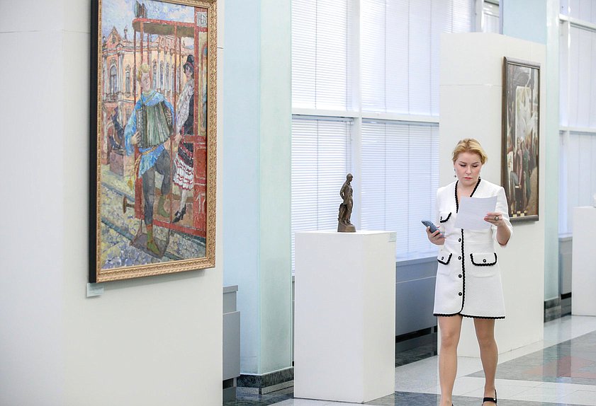 Открытие выставки «Есенин. Бесконечная легенда», приуроченной к 125-летию со дня рождения Сергея Есенина