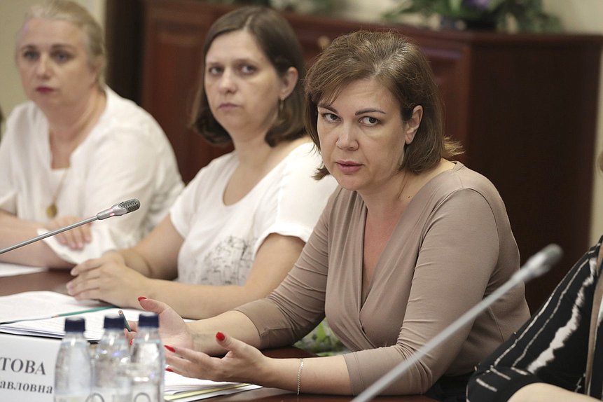 Заместитель директора Департамента государственной политики в сфере защиты прав детей Министерства просвещения РФ Анастасия Аккуратова