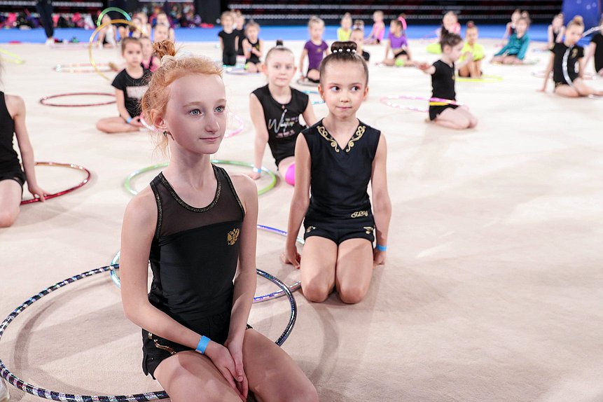 Председатель Государственной Думы Вячеслав Володин посетил Дворец гимнастики Ирины Винер-Усмановой