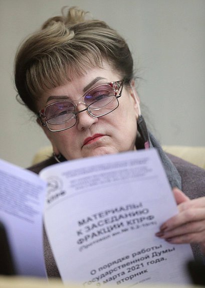 Член Комитета по транспорту и строительству Ольга Алимова