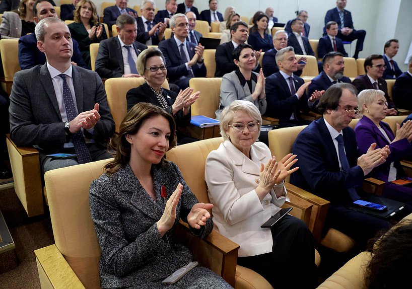 Председатель Государственной Думы Вячеслав Володин принял участие в собрании фракции "Единая Россия"