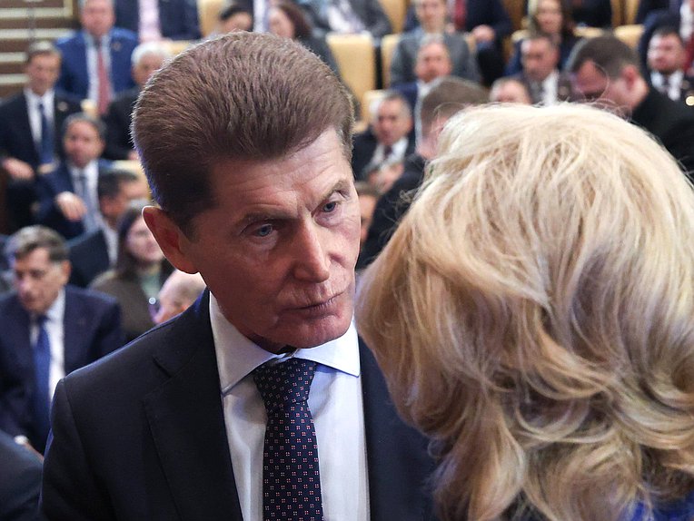 Кандидат на должность заместителя Председателя Правительства РФ – Полномочного представителя Президента РФ в ДФО Олег Кожемяко