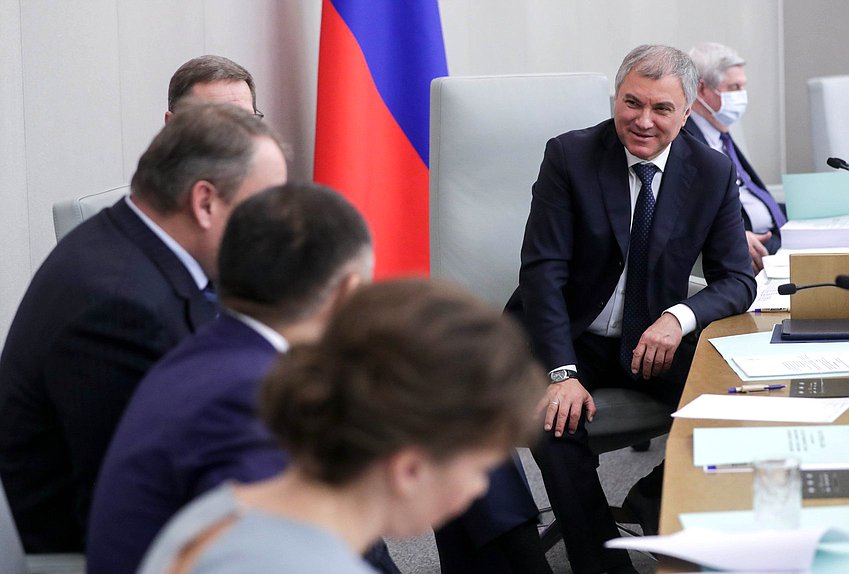 Председатель Государственной Думы Вячеслав Володин