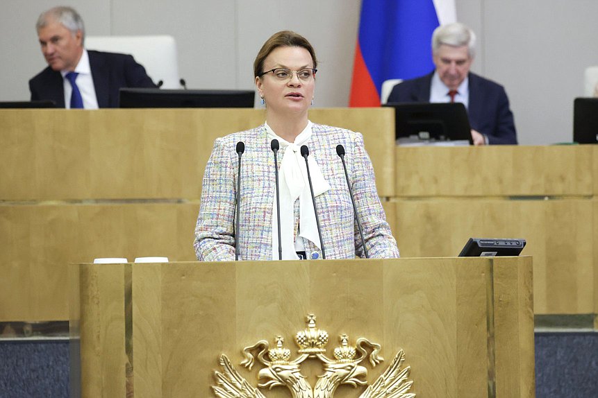 Статс-секретарь - заместитель Министра обороны РФ, Председатель государственного фонда поддержки участников специальной военной операции «Защитники Отечества» Анна Цивилева