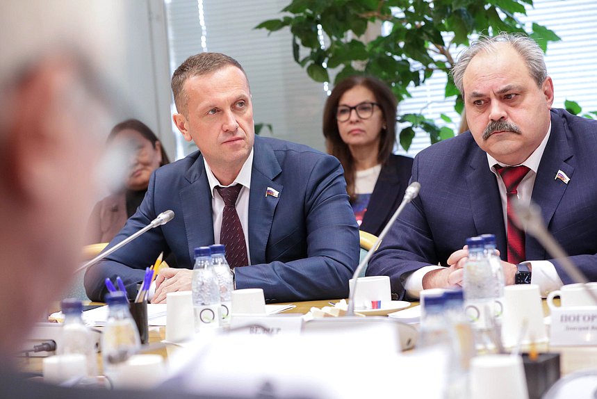 Члены Комитета по развитию Дальнего Востока и Арктики Владимир Ильиных и Алексей Веллер