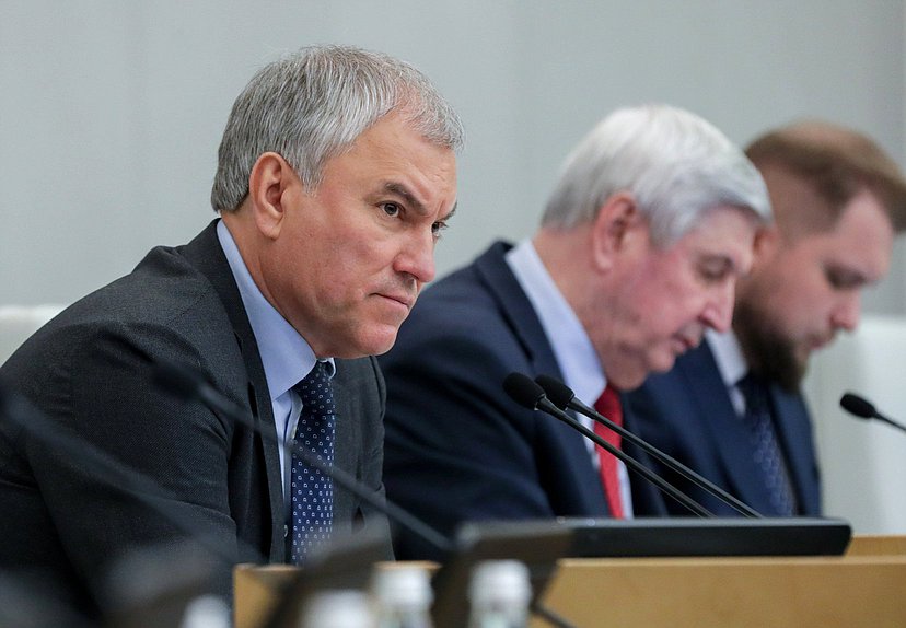 Председатель Государственной Думы Вячеслав Володин