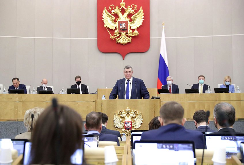 Председатель Комитета по международным делам Леонид Слуцкий