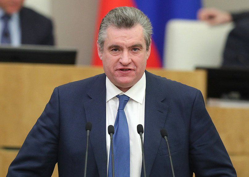 Руководитель фракции ЛДПР Леонид Слуцкий