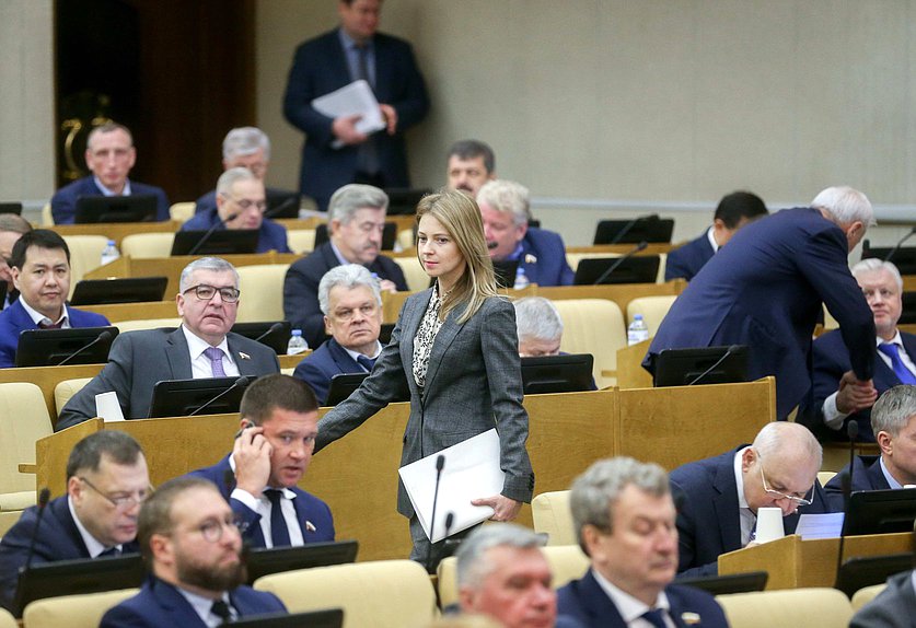 Заместитель Председателя Комитета по безопасности и противодействию коррупции Наталья Поклонская