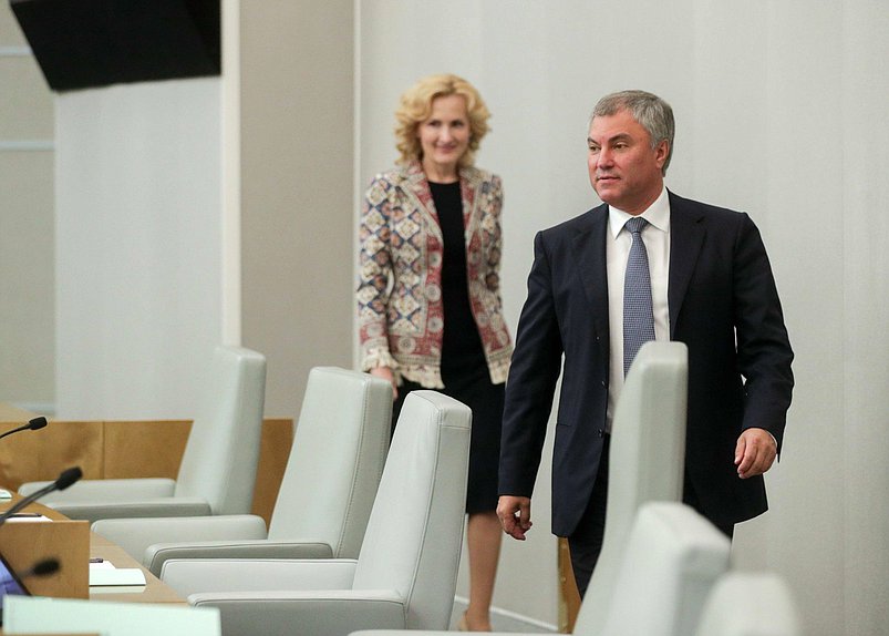Председатель Государственной Думы Вячеслав Володин
