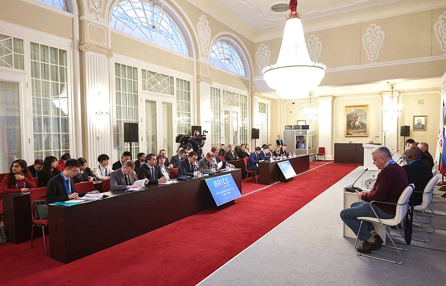 Young Parliamentarians Forum of the BRICS in St. Petersburg