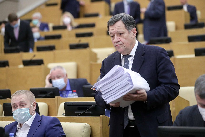 Председатель Комитета по бюджету и налогам Андрей Макаров
