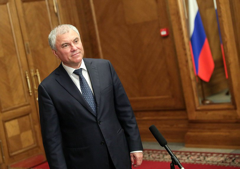 Председатель Государственной Думы Вячеслав Володин