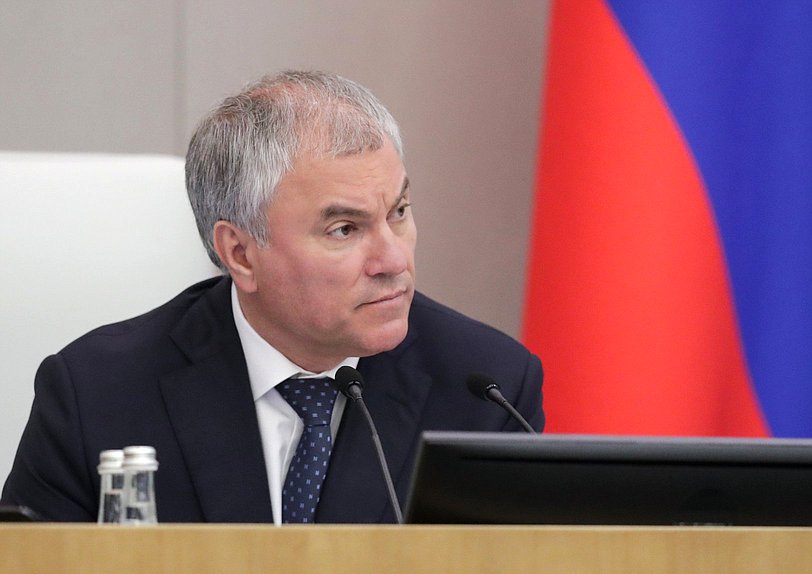 Председатель Государственной Думы Вячеслав Володин