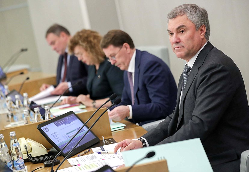 Председатель Государственной Думы Вячеслав Володин