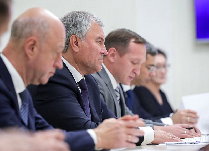 Chairman of the State Duma Vyacheslav Volodin