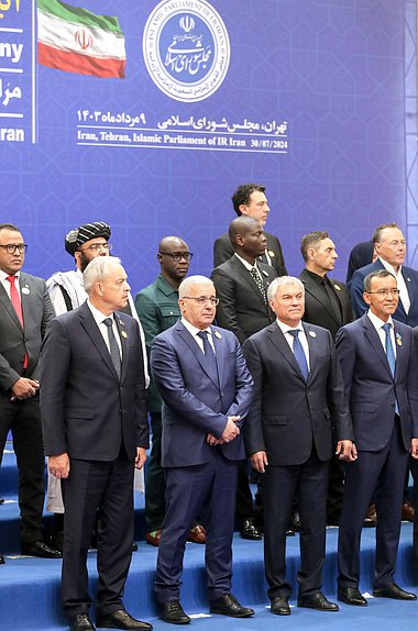 Chairman of the State Duma Vyacheslav Volodin attended inauguration ceremony of President-elect of the Islamic Republic of Iran Masoud Pezeshkian