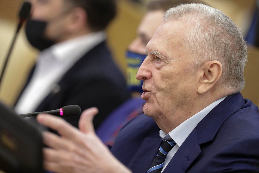 Руководитель фракции ЛДПР Владимир Жириновский