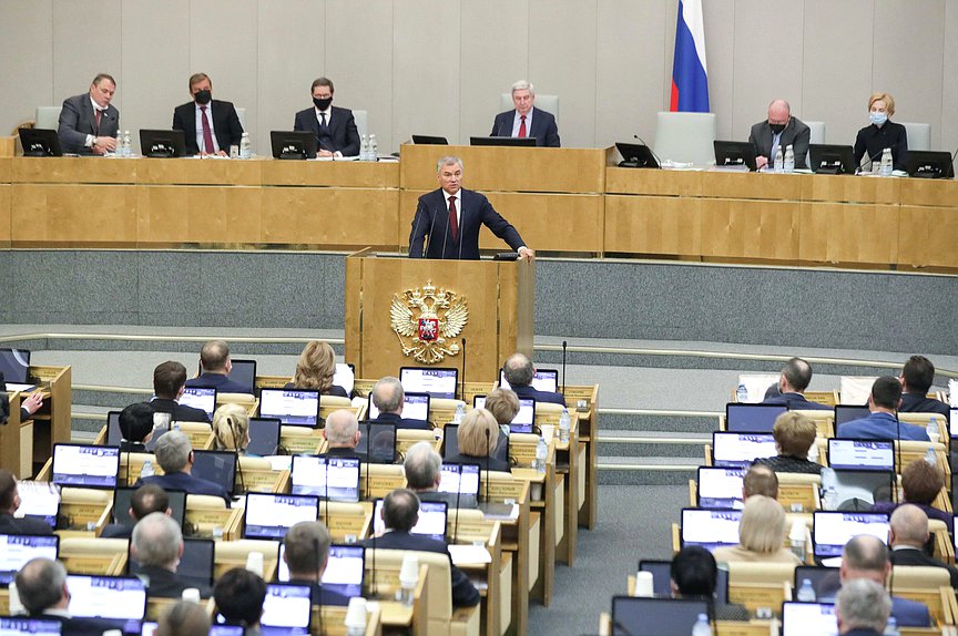 Председатель Государственной Думы Вячеслав Володин