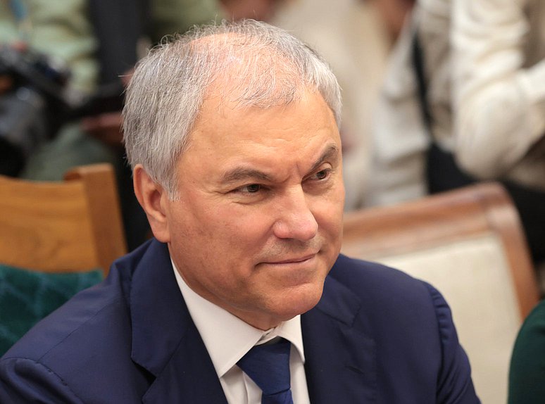 Председатель Государственной Думы Вячеслав Володин