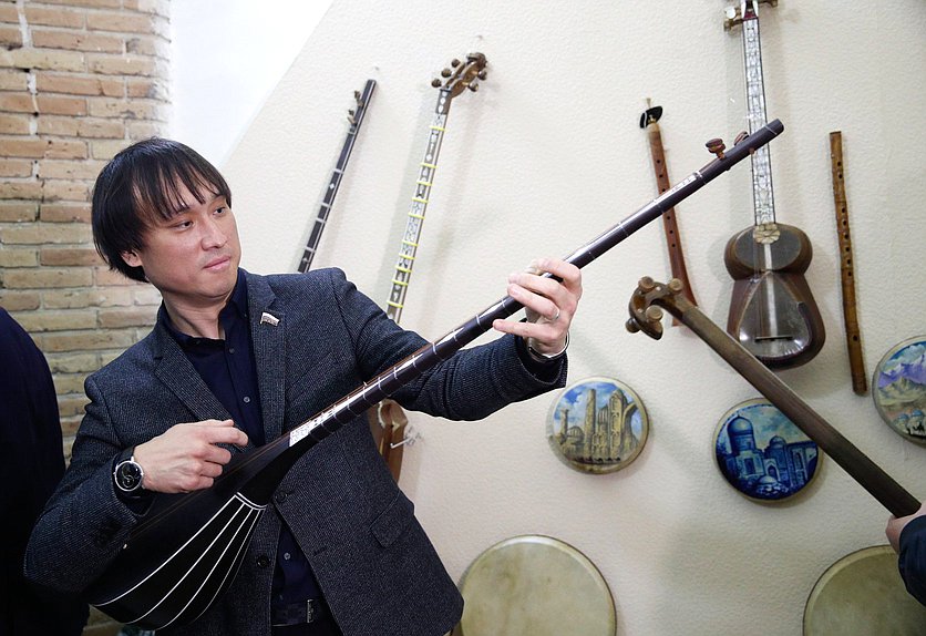 Председатель Комитета по туризму и развитию туристической инфраструктуры Сангаджи Тарбаев