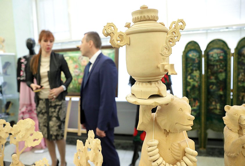 Открытие выставки «Культурный код великих народов», посвященной Году народного творчества и культурного наследия в СНГ