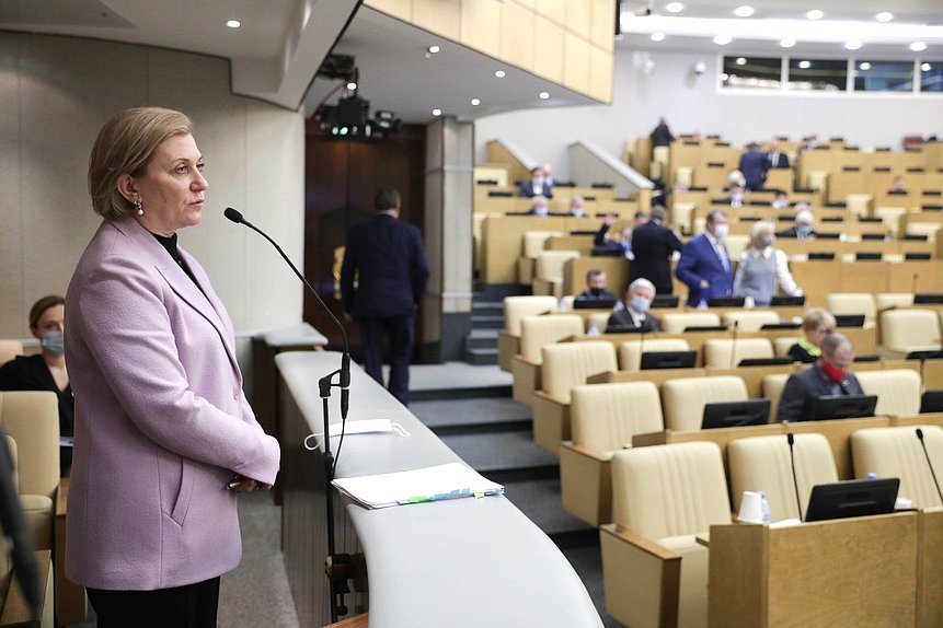 Глава Роспотребнадзора Анна Попова