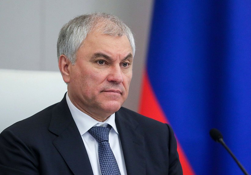 Председатель Государственной Думы Вячеслав Володин