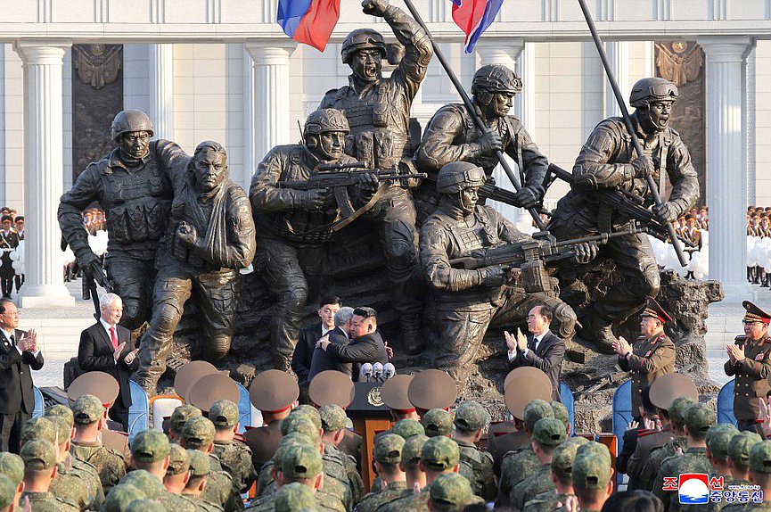 Церемония открытия Мемориального комплекса и Музея боевых подвигов героев зарубежной военной операции. Фото: ЦТАК