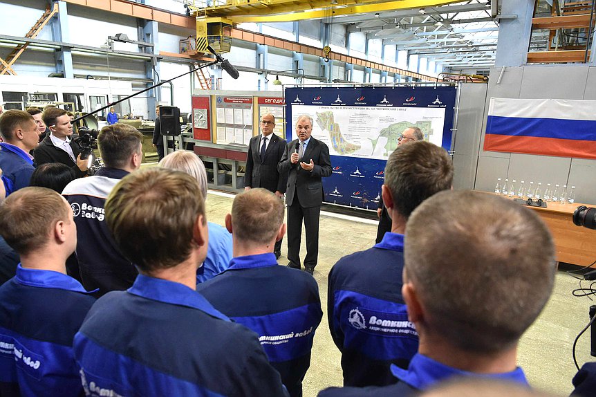 Рабочая поездка Председателя Государственной Думы Вячеслава Володина в Республику Удмуртия