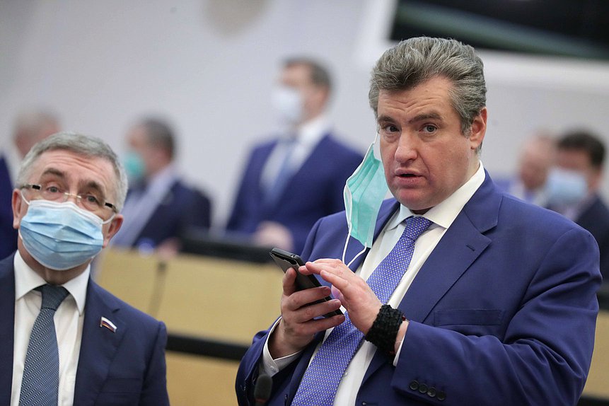 Председатель Комитета по международным делам Леонид Слуцкий
