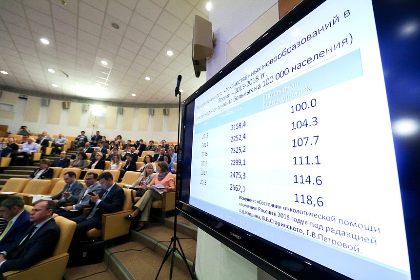 Расширенное заседание Комитета по охране здоровья на тему «Борьба с онкологическими заболеваниями. Стратегия персонифицированной терапии»