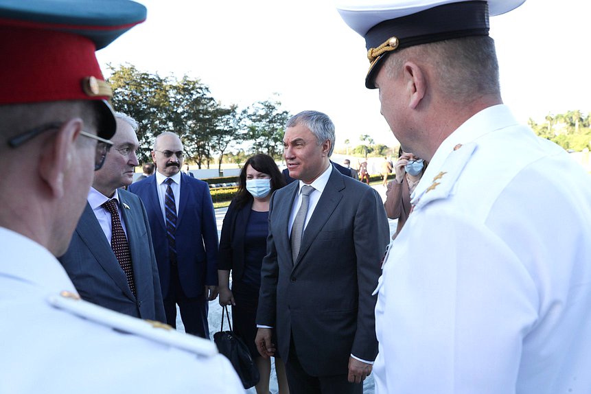 El Jefe de la Duma Estatal Vyacheslav Volodin