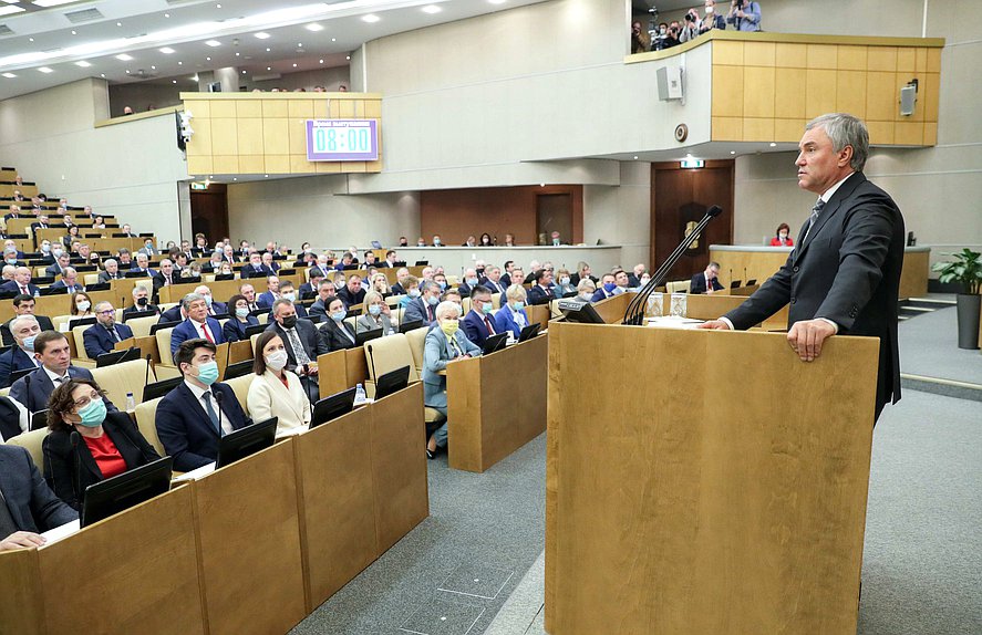Председатель Государственной Думы Вячеслав Володин