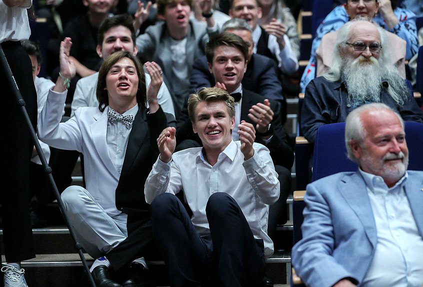 Председатель Государственной Думы Вячеслав Володин посетил Всероссийский государственный институт кинематографии имени С.А. Герасимова (ВГИК)