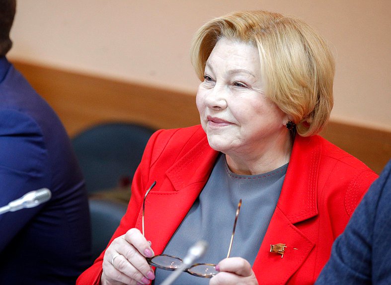 Первый заместитель Председателя Комитета по культуре Елена Драпеко